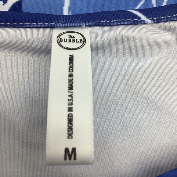 The Bubble Womens Crew Long Sleeve Top Blue Size Medium NWT‎ - Picture 7 of 9